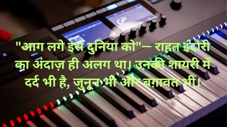 Rahat Indori Shayari in Hindi