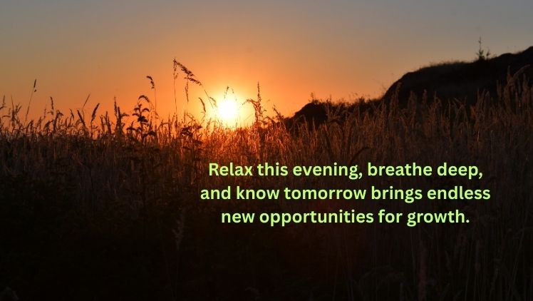 Evening Quotes Image