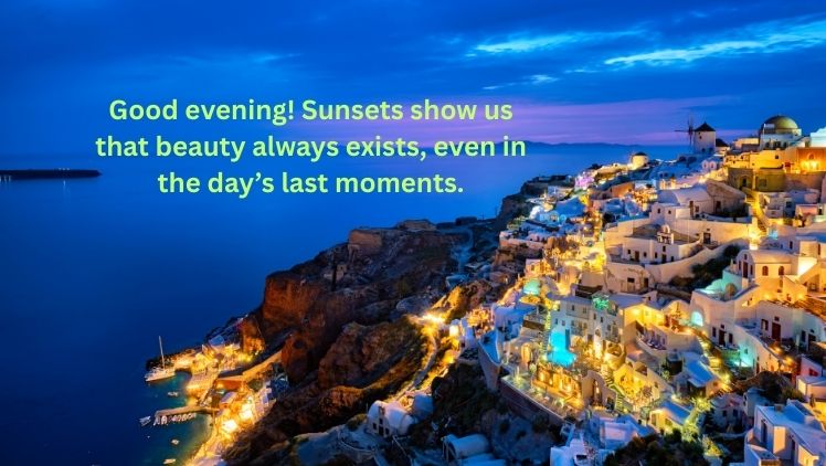 Good Evening Image