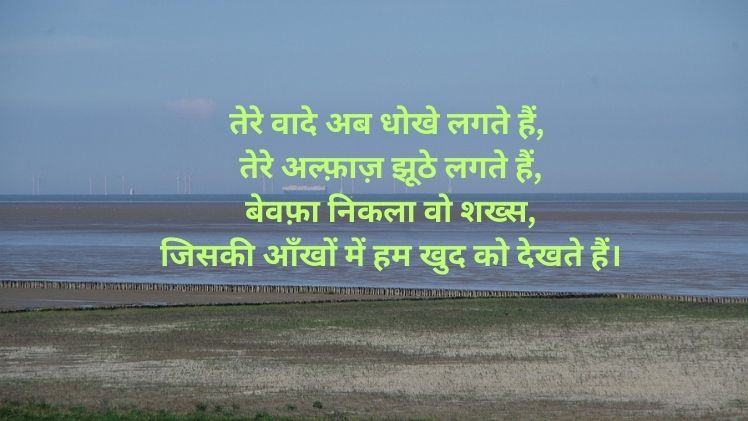 Bewafa Shayari Image