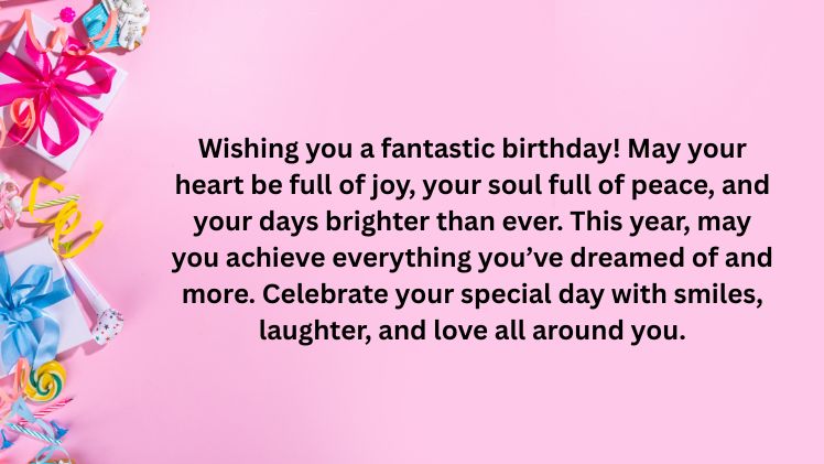 Happy Birthday Wishes