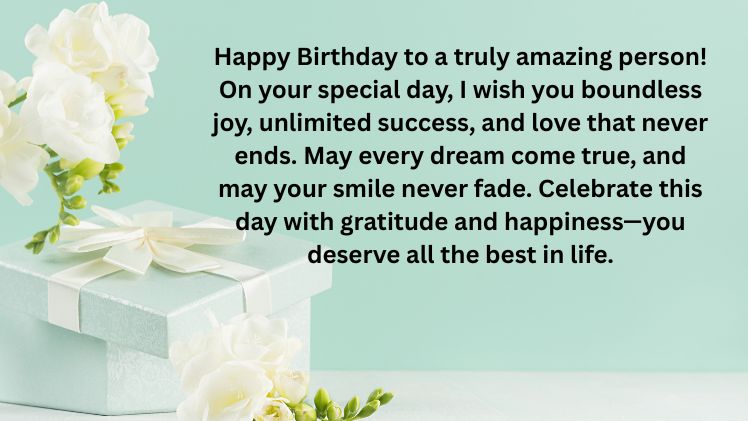 Happy Birthday Wishes Image