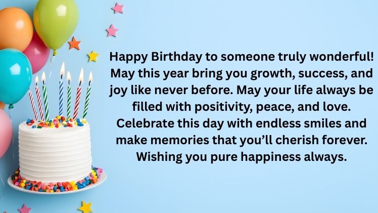 Happy Birthday Wishes