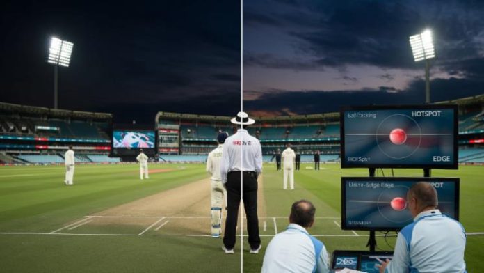 How does the DRS impact the flow of a cricket match